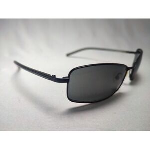 Guess GU 6156 BLK-3 Black Metal Rectangle Sunglasses 57-18-125